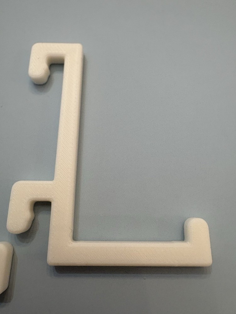 IKEA Skadis Hooks 3 Pack - 3d Printed Pegboard Holder - Strong Organizer Hooks