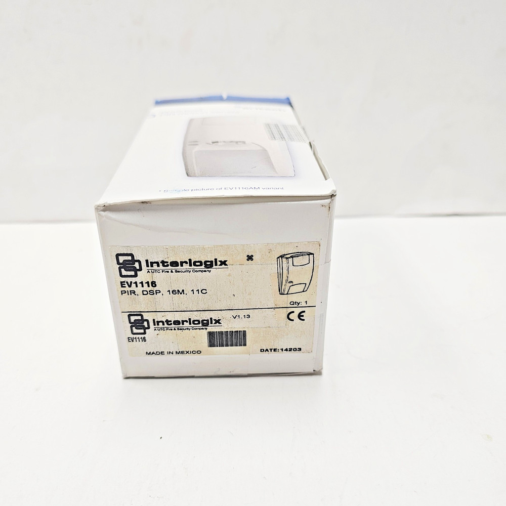 Interlogix EV1116 EV1100 Series PIR Motion Sensor NEW Sealed