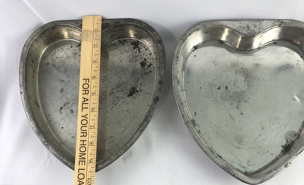 Heart Shaped Cake Pans Valentine’s Day, Bakeware Bake King