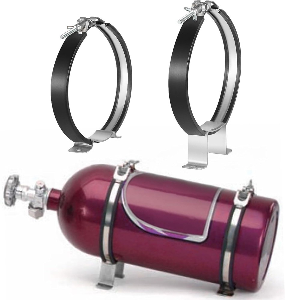 82013 Nitrous Oxide Padded Adjustable Quick Release 10-15Lb Bottle Bracket Kit