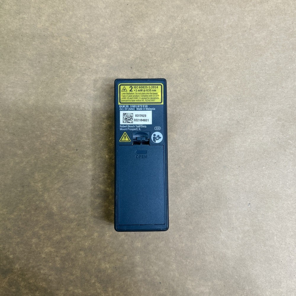 Bosch Laser Measure | GLM20X | COMPLETE | FREE SHIPPING!