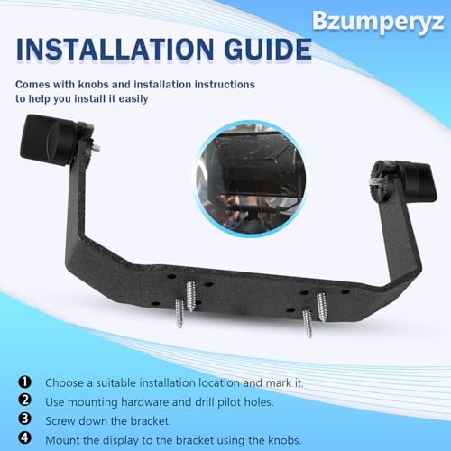 Gimbal Bracket Mounting Bracket with Knobs Mounting Screws Fit for 740149-1