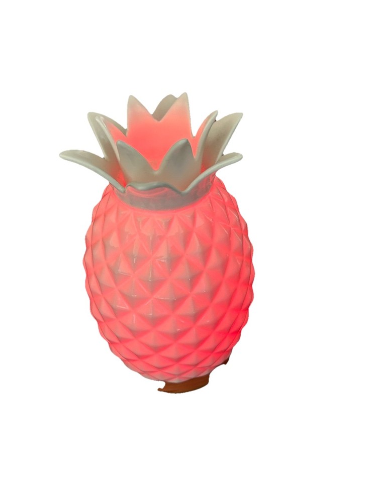 White Pineapple Essential Oil Diffuser Ceramic Beautiful Color Changing