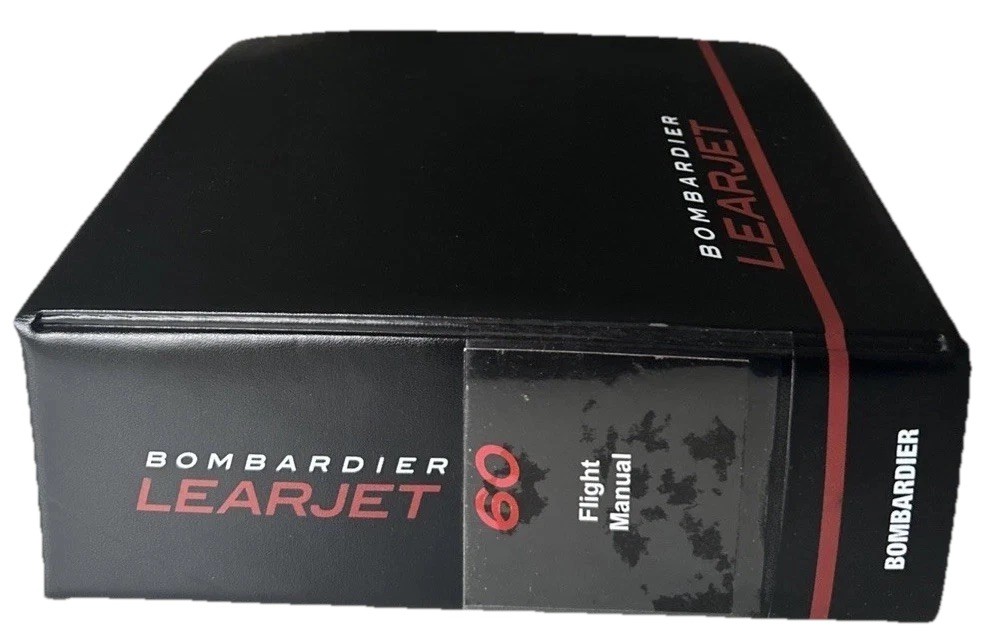 Bombardier Learjet 60 Airplane Flight Manual