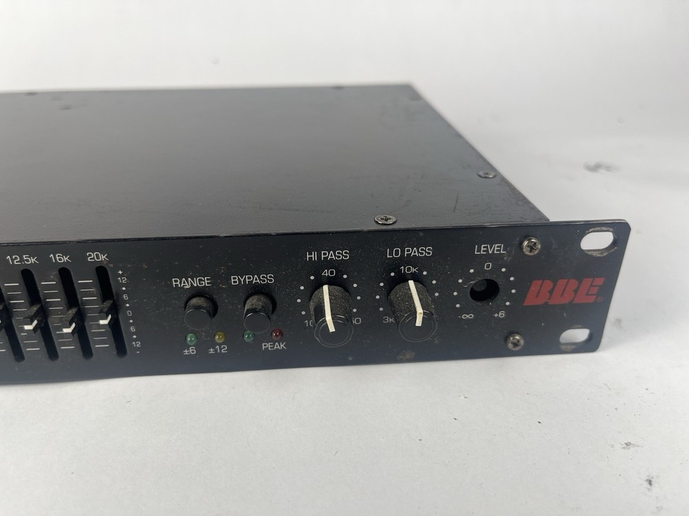 BBE EQA131 Equalizer 15 Band Tested Working