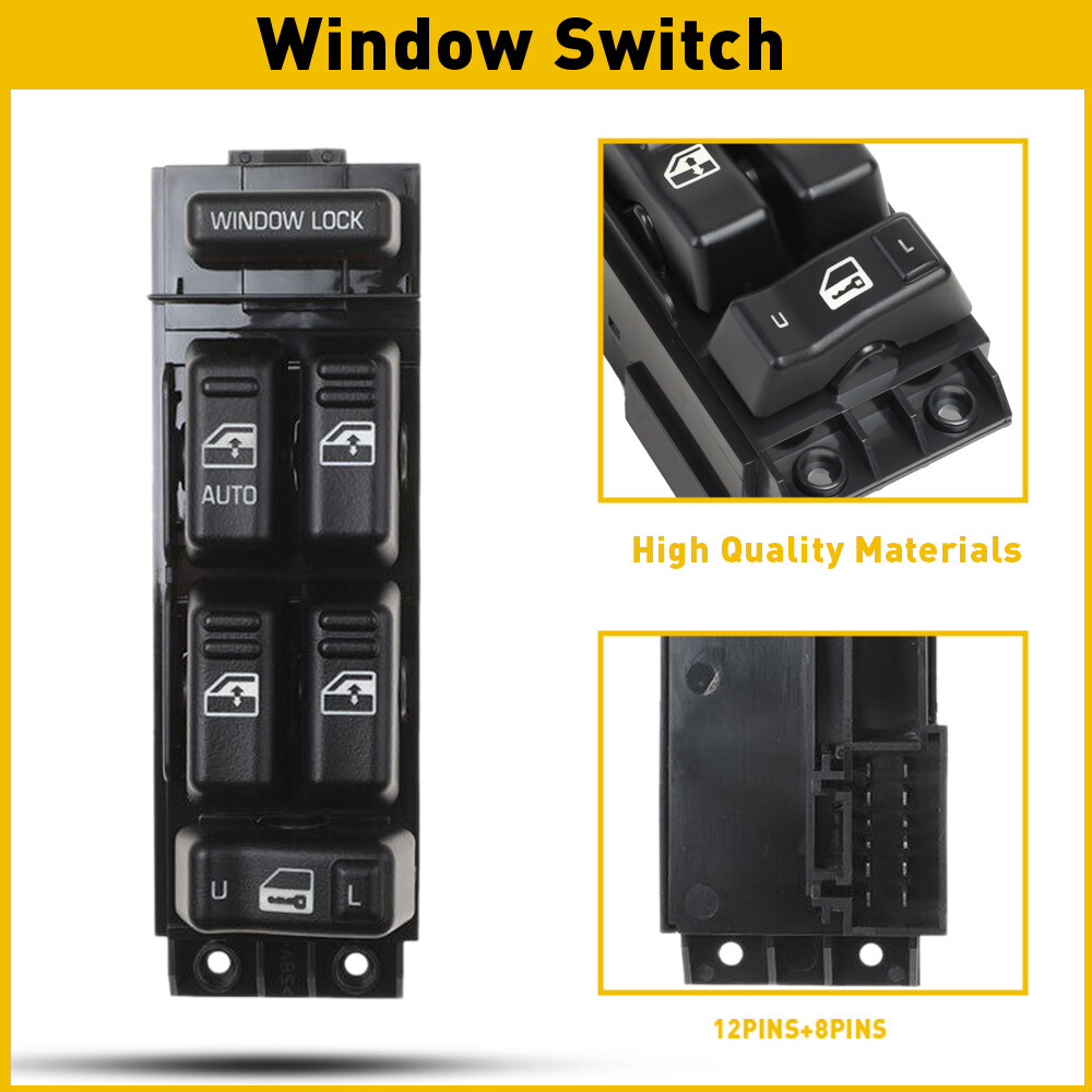 For 2000-2002 Chevy GMC Left Driver Side Master Power Window Door Switch Control