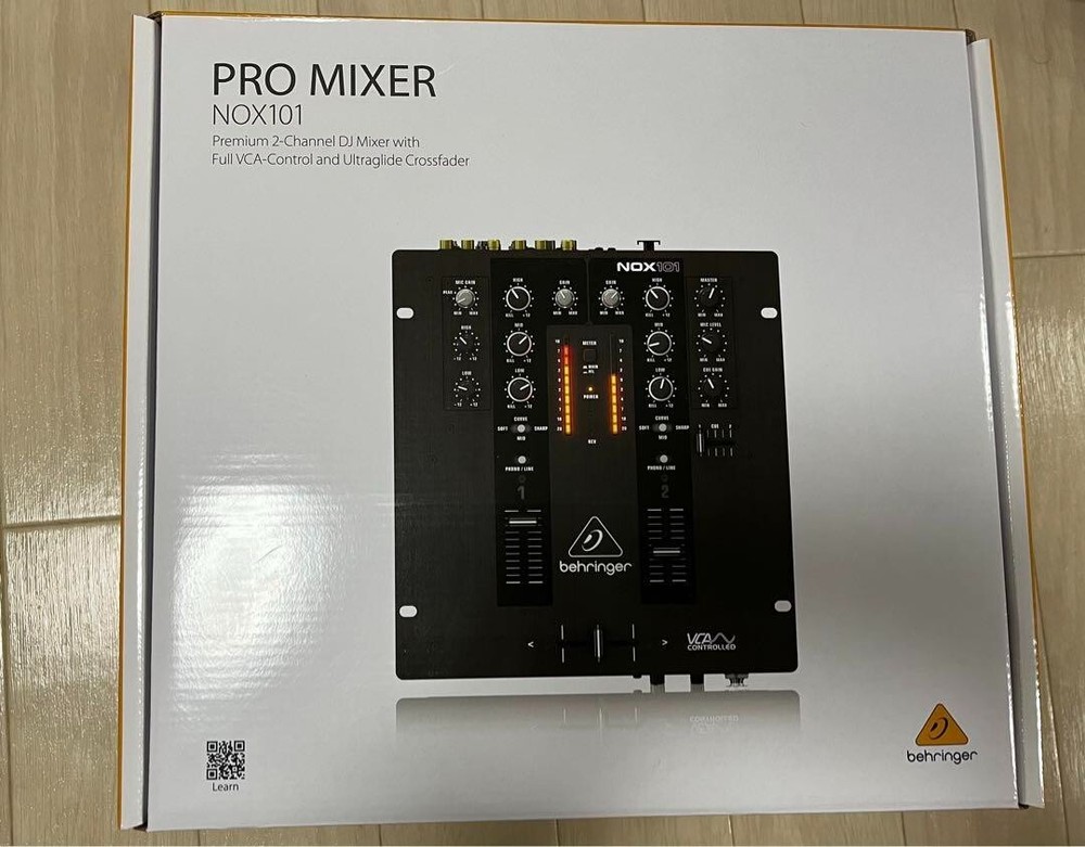 Behringer PRO MIXER NOX101 Premium 2 Channel DJ Mixer