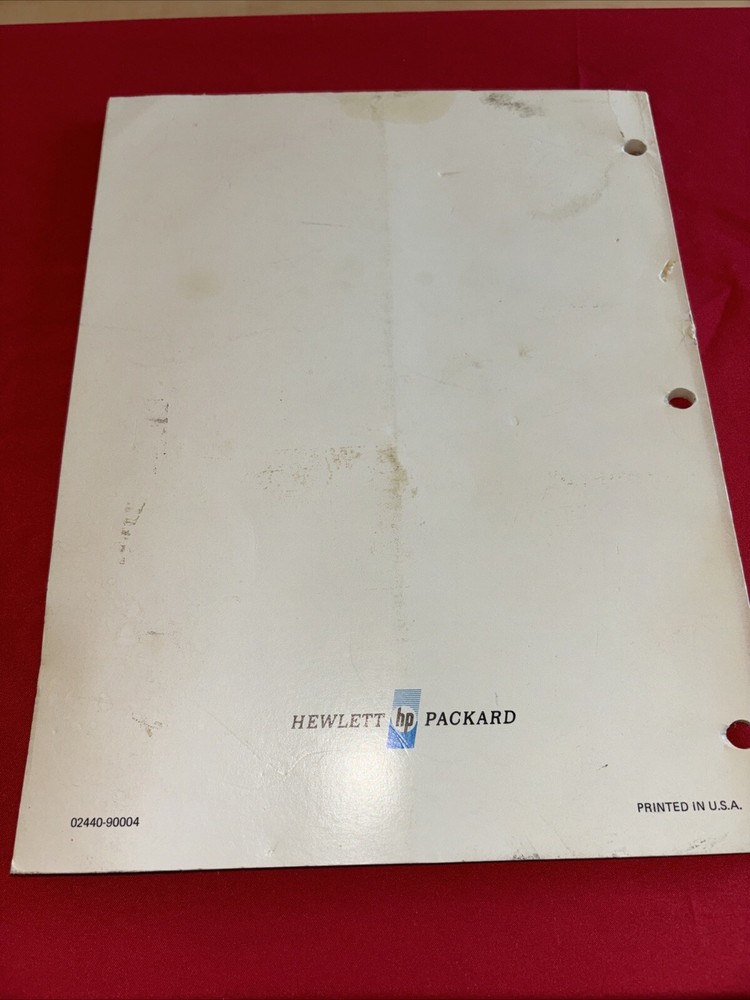 Hp 02440-90004 Analog -Digital Interface 2440A