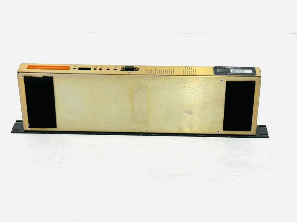 ZETRON 38A REPEATER PANEL |010-5967078, UNTESTED AS IS