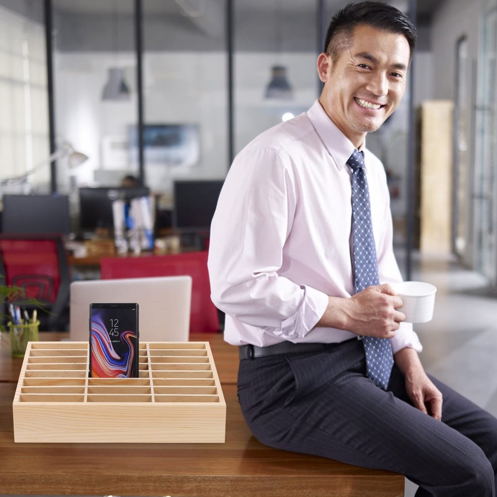 Cell Storage Box Cell Rack Compartment Case Cell Storage Holder Meeting Room ...