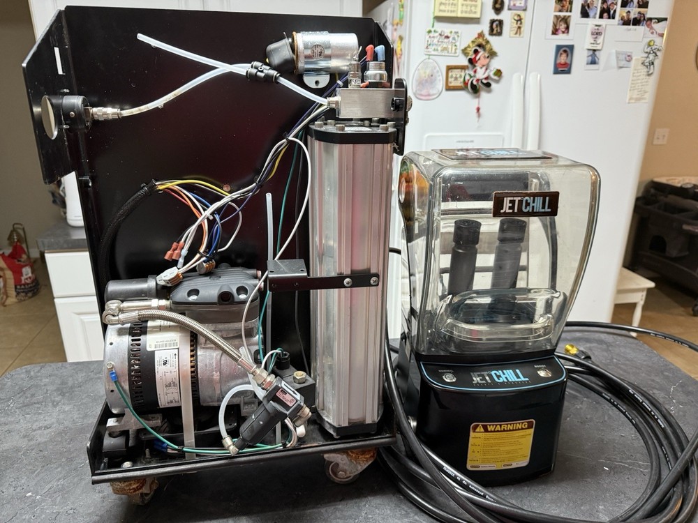 Flavour Blaster JetChill Twin Probe Dry Ice Cocktail Machine Jun Air Element 7