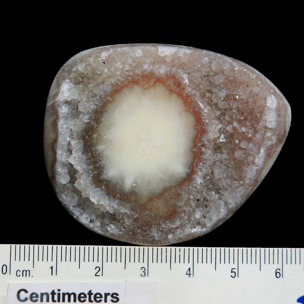 Freeform Druzy Stalactite Agate Cabochon U1089