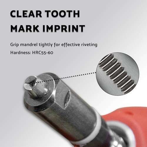 Set x 2 for Cordless Rivet Tool Claw Piece Replacement