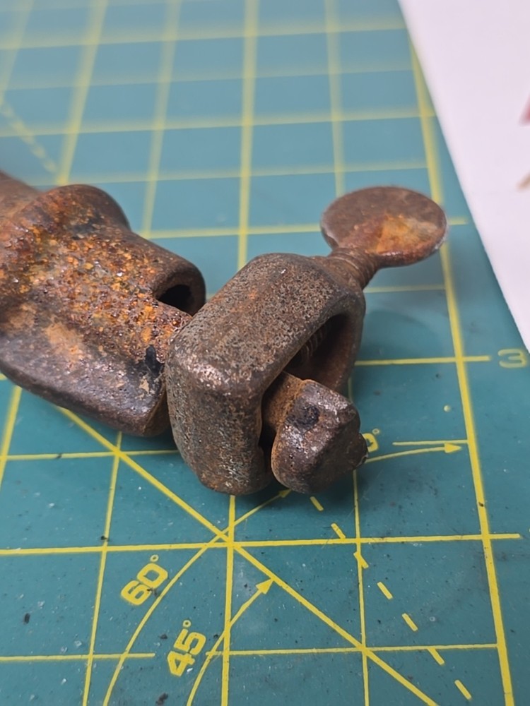 Vintage Metal file Handle - Cast Iron File Handle