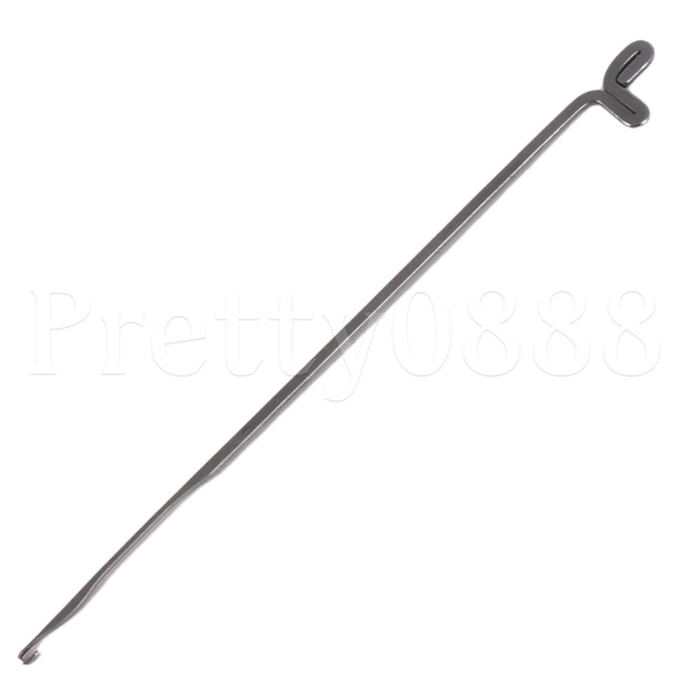 Single Head Crochet Bead Piercing Tool for Sewing Threading and Craft Projects