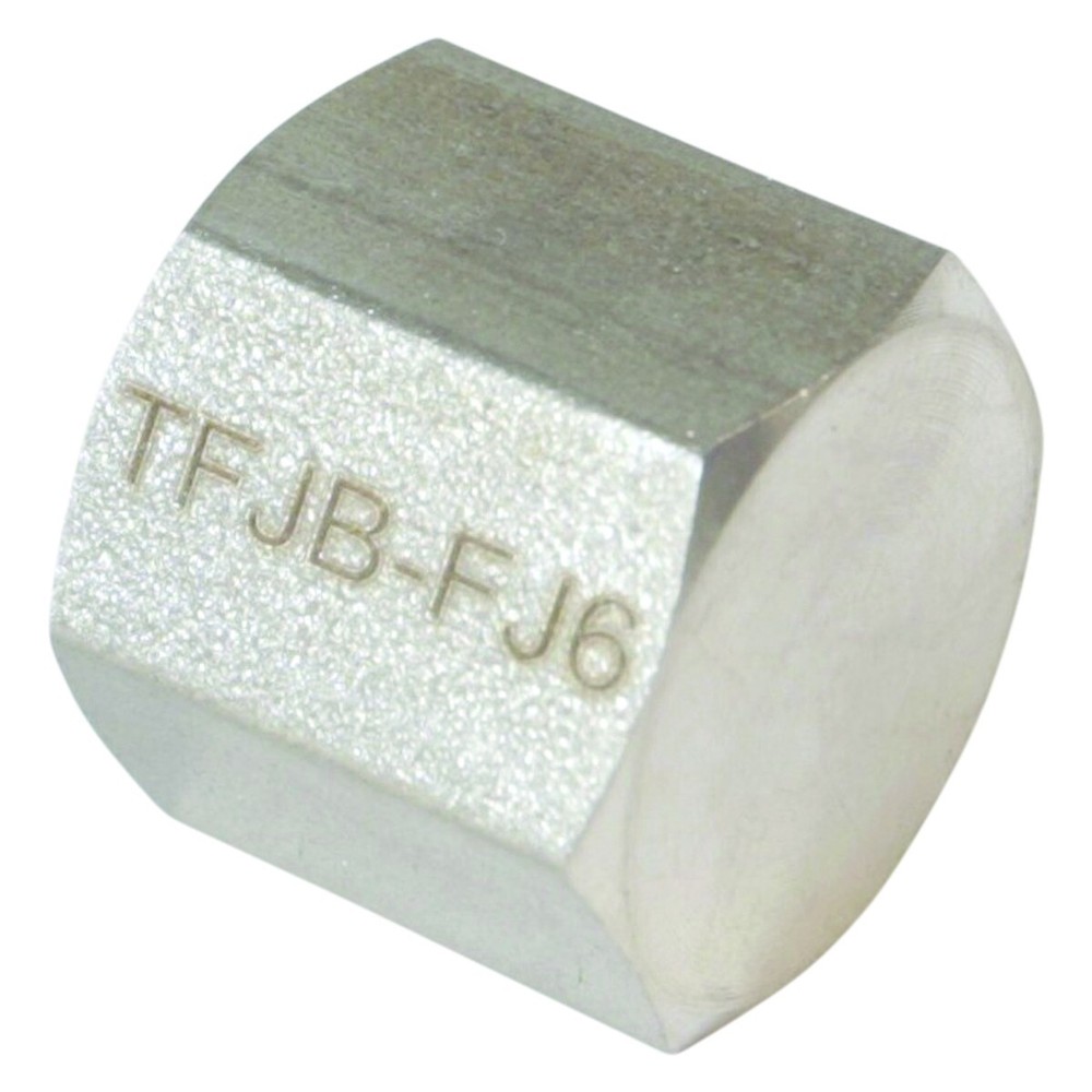 Threaded JIC Cap | FJIC 3/8 inch - SS316 (2 Pack)