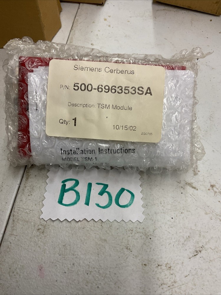 SIEMENS CERBERUS 500-696353SA TSM MODULE- ECS
