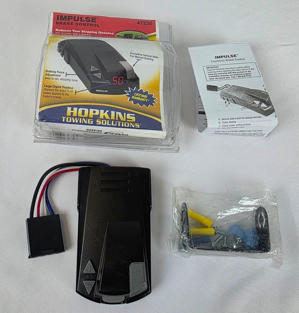 Hopkins Towing Solution 47235 Impulse Electronic Brake Control - New Open Box