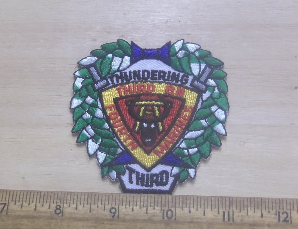 US Marine Corps - 3rd Battalion - 4th Marines - Embroidered Patch