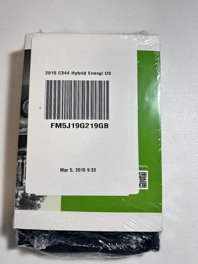 2015 Ford C-Max Energi Owner's Manual Set OEM