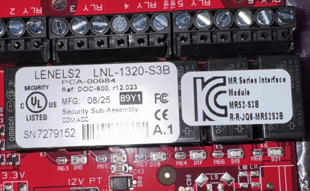 NEW LNL-1320-S3B Lenel Dual Reader Interface Module