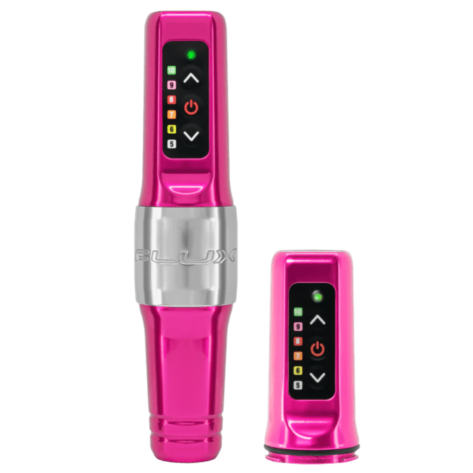 FLUX Mini Wireless Tattoo Pen With Extra Battery Pack