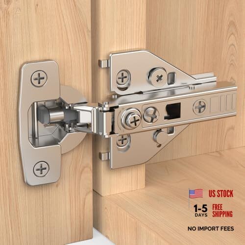 Pack Cabinet Hinges, Face Frame & Frameless, 4D Adjustment, Full Overlay 50