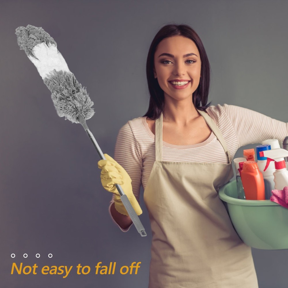 1pc Handheld Duster Household Dust Sweeper Retractable Dust Cleaning Tool
