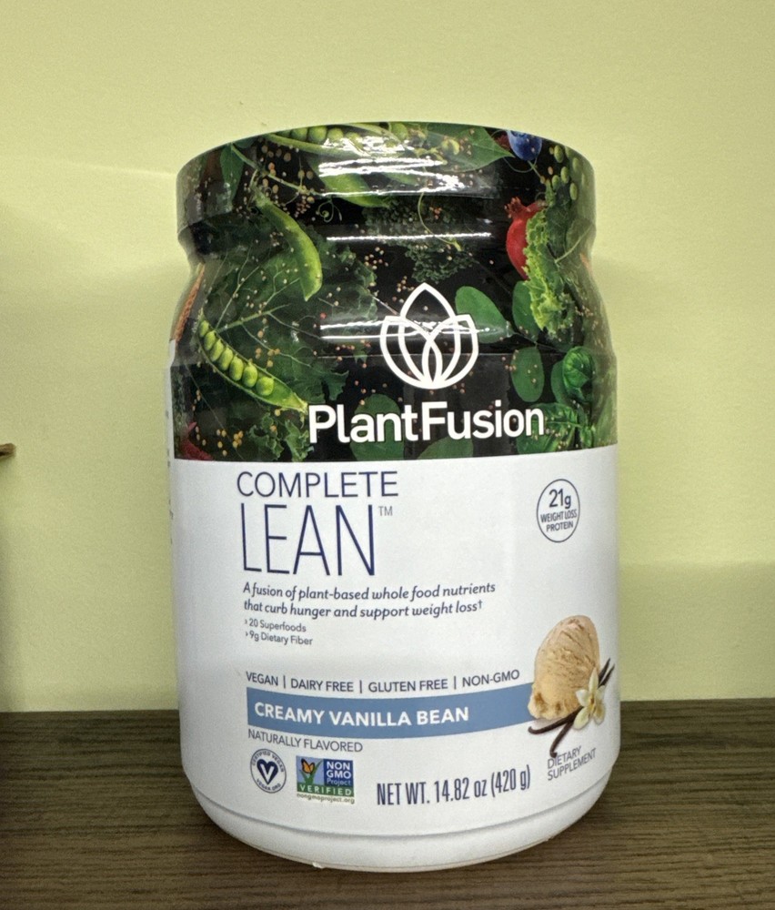 Complete Lean, Creamy Vanilla Bean, 14.82 oz (420 g)