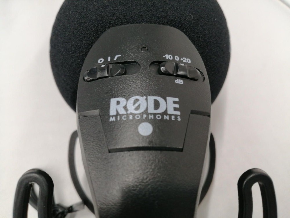 RODE Condenser Microphone STREO VIDEOMIC PRO Used