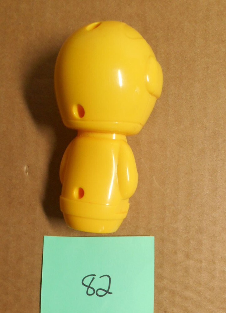 Vtech Rattle Move and Zoom Replacement Yellow Race Car Driver G82