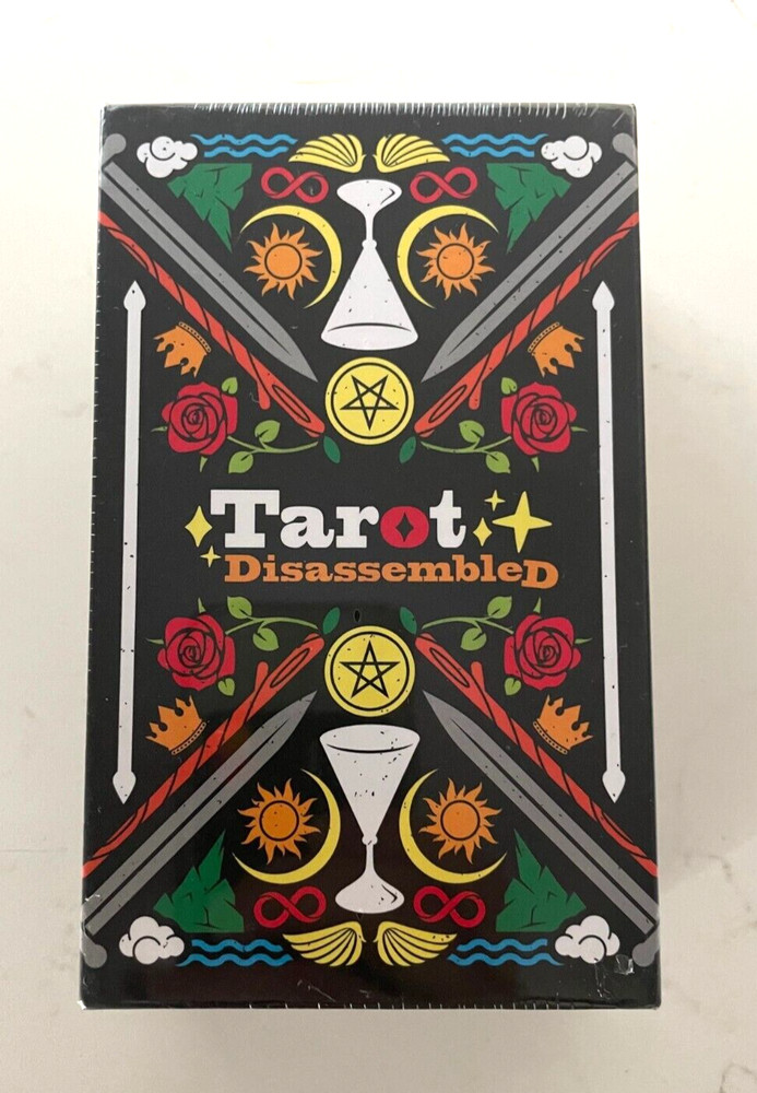 Tarot Disassembled Kickstarter Deck First Edition Black Moon Authentic Sealed
