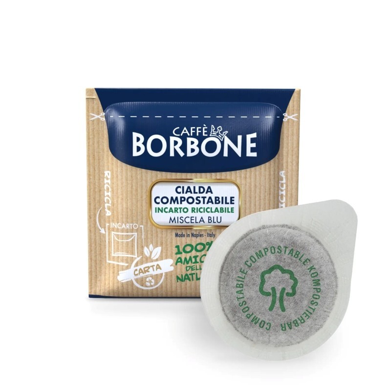 Caffe Borbone Compostable Cialde ESE Pods Blue Premium Blend Coffee 50-150pc