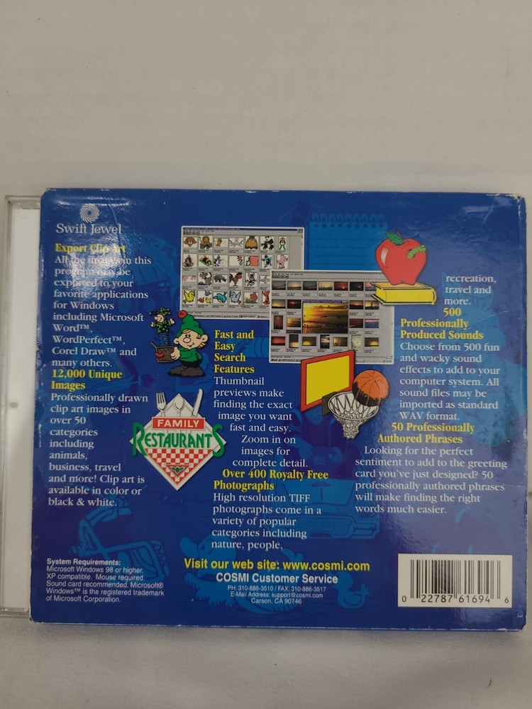 Cosmi Software 12,000 + Clipart