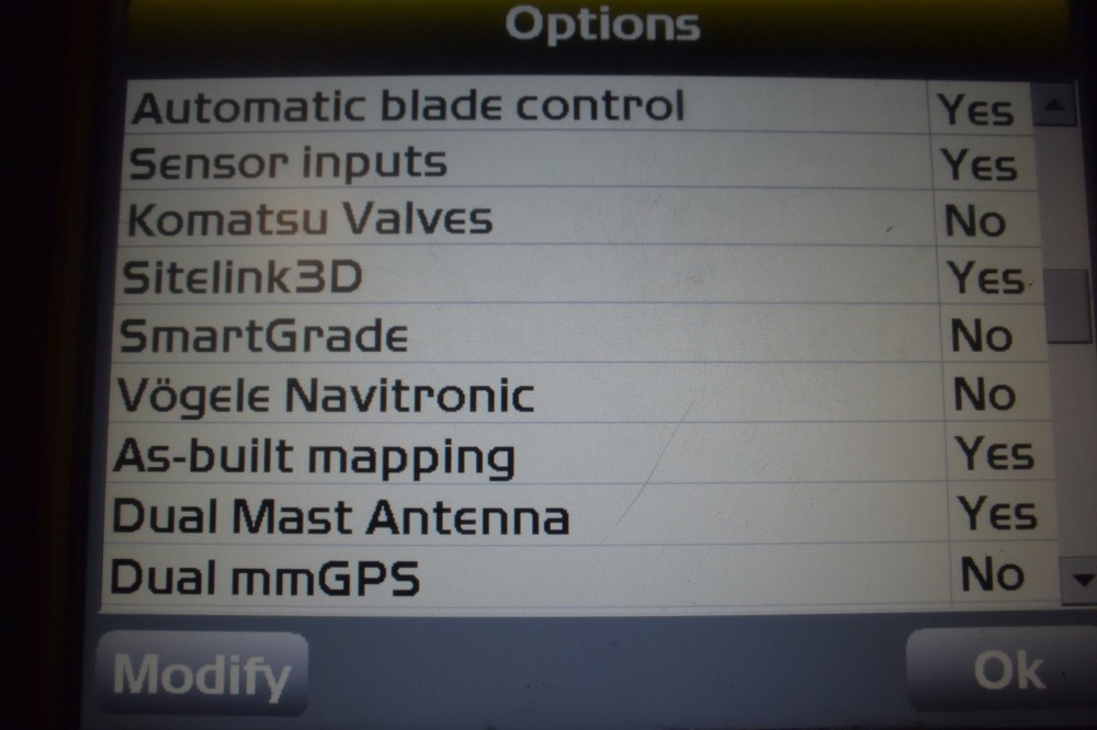 Topcon SmartGrade Control Panel Model GX-55 MANY OPTIONS #482