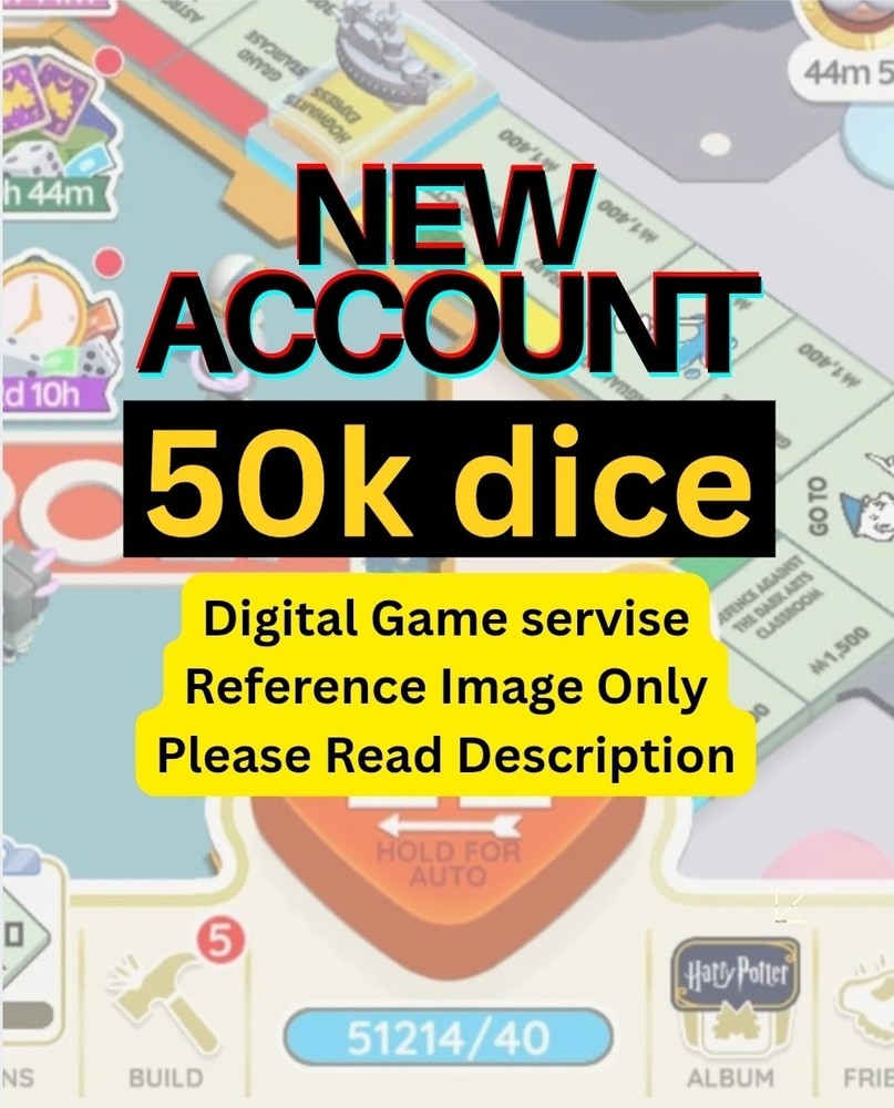 Monopoly GO Account 100k Dice – Read Description!!