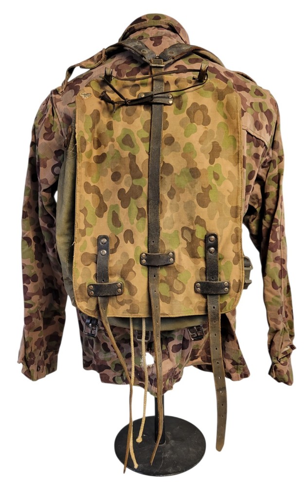 Austrian Army KAZ-57 "Pea Dot" (Erbsenmuster) Jacket + Rucksack