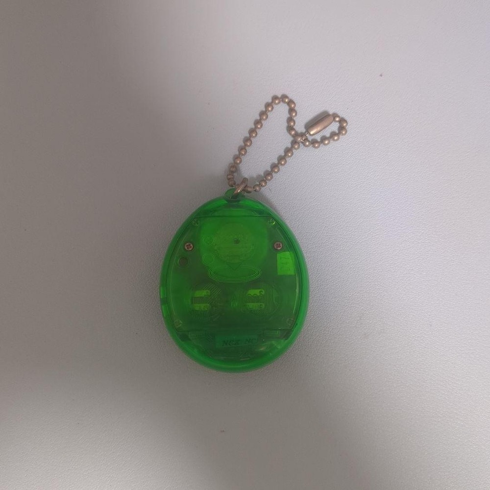 Tamagotchi skeleton green