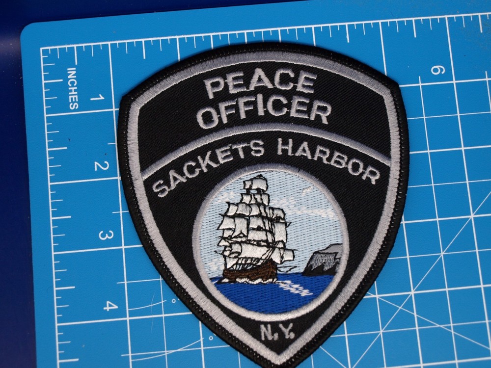 Sackets Harbor New York Peace Officer patch-Bin A