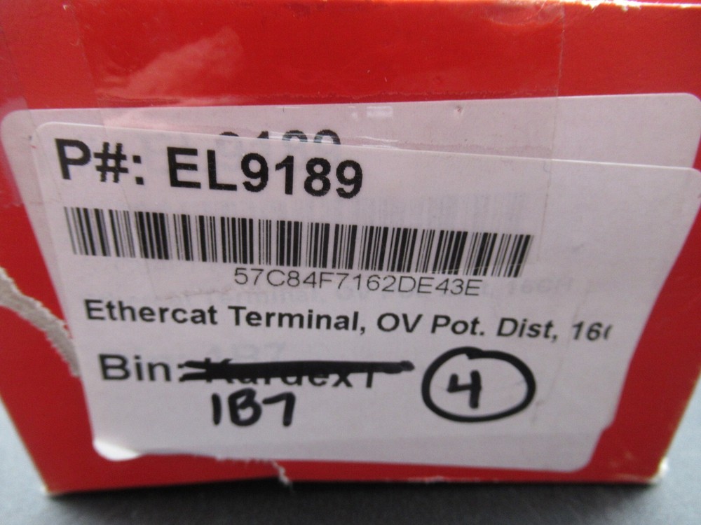 1PCS Beckhoff EL9189 Ethercat Terminal PLC Module *Brand New*