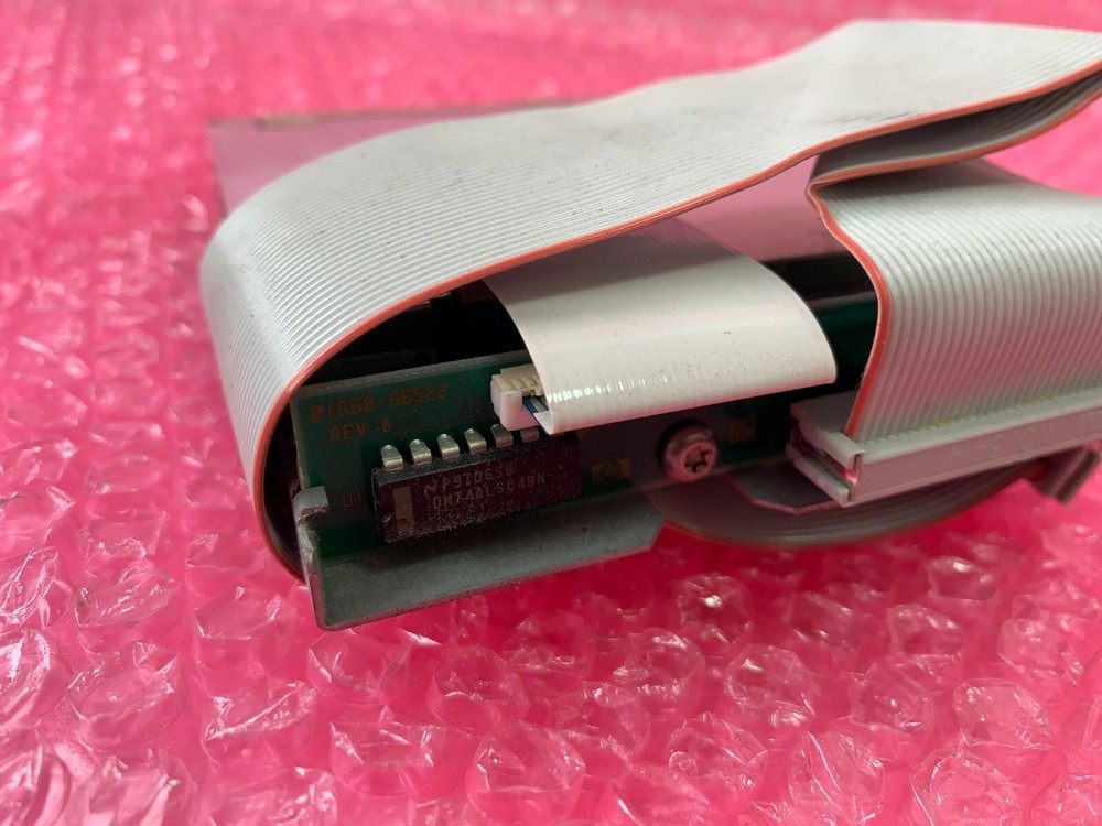 HP 1662CS LOGIC ANALYZER 01660-66522 Board + Floppy Disk Used