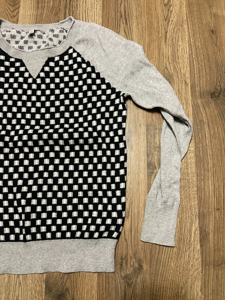 Halogen Sweater, Women's Size Small, Gray Blue, Pullover, Crew Neck
