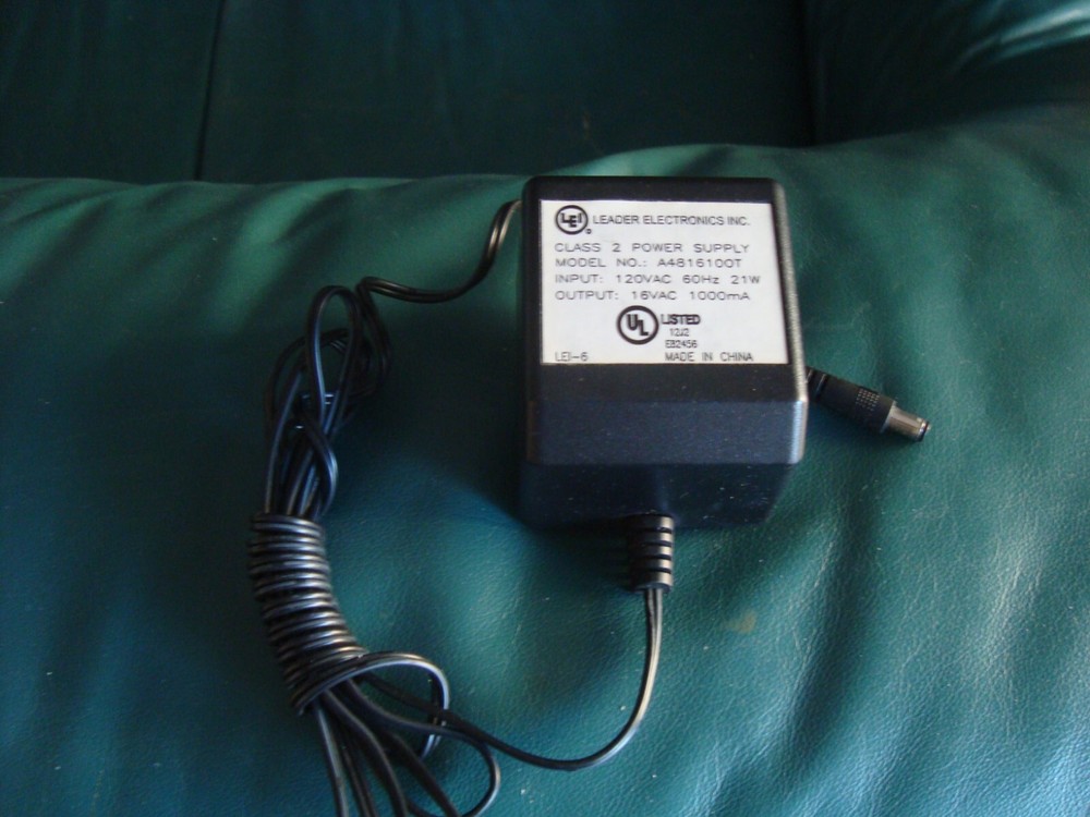 16v AC / AC 1000ma adapter