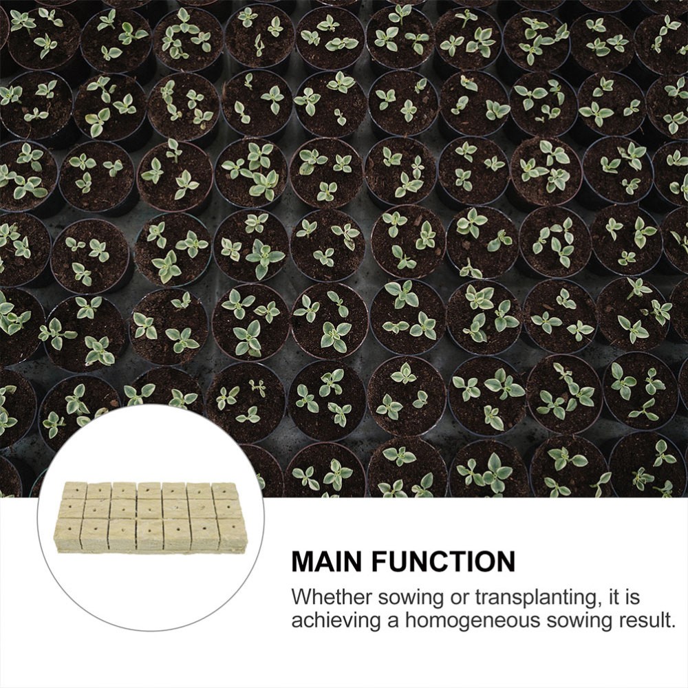 42 Pcs Indoor Hydroponic Garden Starter Cube Soilless Cultivation System