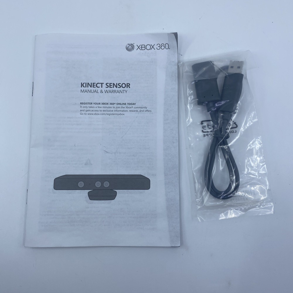 Microsoft Xbox 360 Kinect Sensor In Box w/ 6 Games Bundle