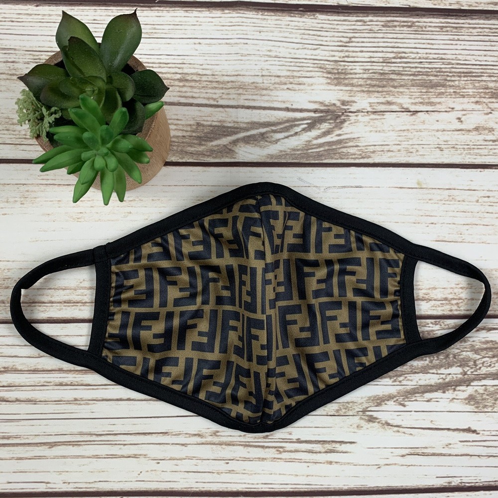 Reusable Comfy Face Mask For Men Beard Gang - Black Brown