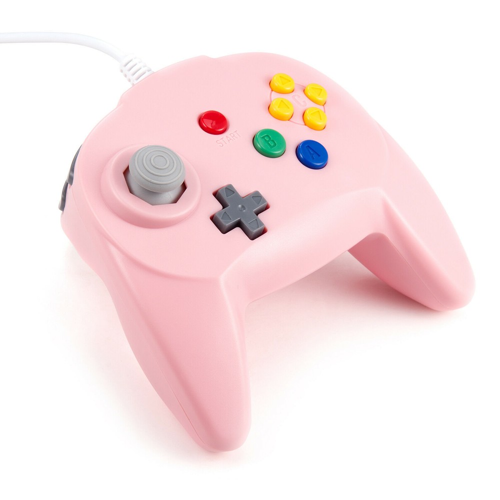 For Nintendo N64 Wired Game Console Upgraded Controller Gamepad Joystick Joypad