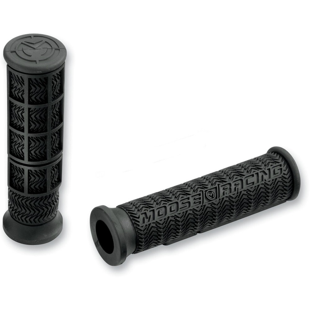 Moose Racing Stealth Black ATV Thumb Throttle Grips (B01MAB)