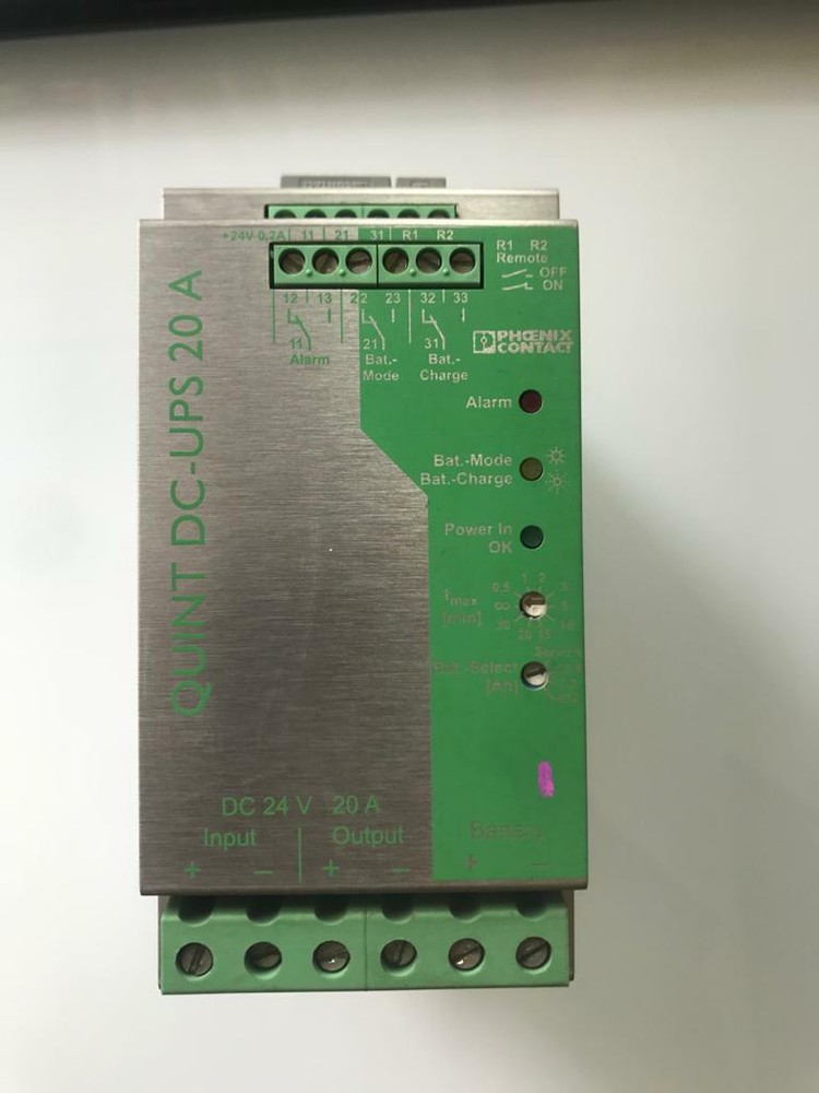 PHOENIX CONTACT QUINT-DC-UPS/24DC/20 POWER SUPPLY