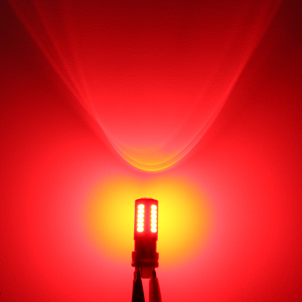 LED STROBE to Solid RED Taillight Taillamp Rear Brake Light Bulb for Trailblazer